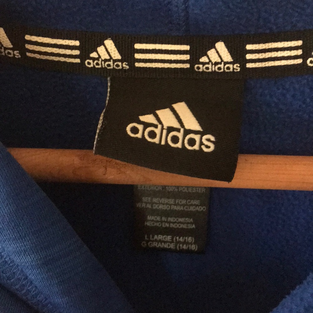 Boys Adidas Clippers Hoody - Picture 3 of 3